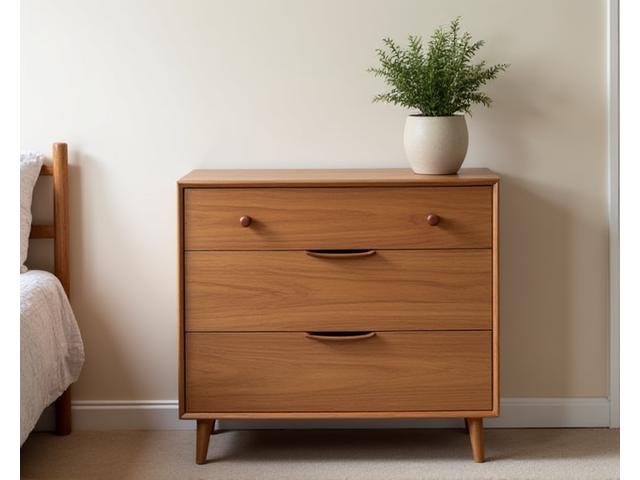 ミニマルデザインのドレッサー